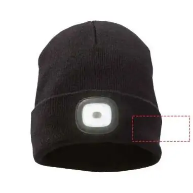 Gorro Mighty con luz LED recargable