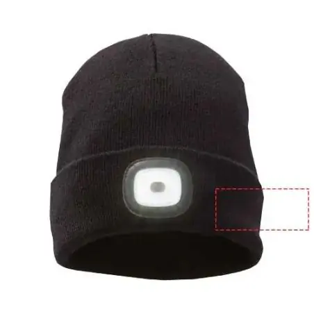 Gorro Mighty con luz LED recargable