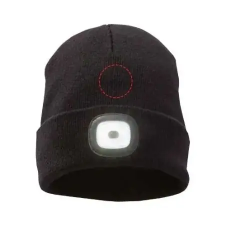 Gorro Mighty con luz LED recargable