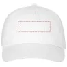 Gorra Feniks 5 paneles sarga algodón 175 g ojales bordados - Imagen 5