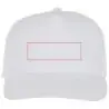 Gorra Hades 5 paneles sarga algodón 175 g panel frontal - Imagen 4