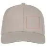 Gorra Ares 6 paneles sarga algodón 175 g panel estructurado - Imagen 5