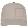 Gorra Ares 6 paneles sarga algodón 175 g panel estructurado - Imagen 7