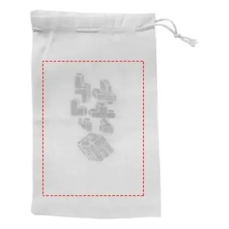 Juego ingenio madera con bolsa algodón