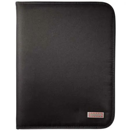 Portafolios A4 deluxe cremallera anillas bolsillos bloc 20p