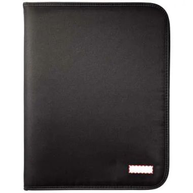 Portafolios A4 deluxe cremallera anillas bolsillos bloc 20p