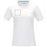 Camiseta mujer Azurite algodón orgánico 160g sin etiqueta - Imagen 8