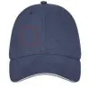 Gorra Darton 6 paneles algodón cepillado 260 g sandwich - Imagen 15