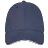 Gorra Darton 6 paneles algodón cepillado 260 g sandwich - Imagen 17