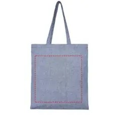 Bolsa algodón poliéster reciclado 210 g/m²