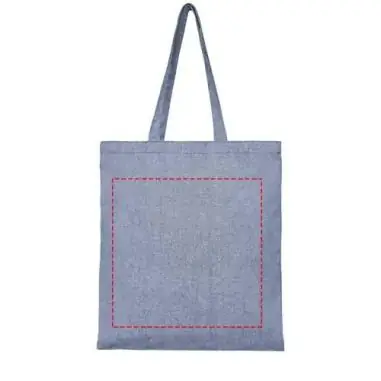 Bolsa algodón poliéster reciclado 210 g/m²