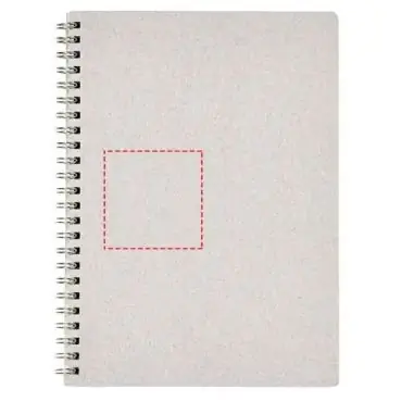 Libreta A5 espiral papel reciclado 80 g/m²