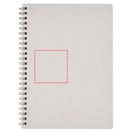 Libreta A5 espiral papel reciclado 80 g/m²
