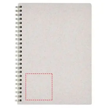 Libreta A5 espiral papel reciclado 80 g/m²