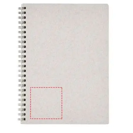 Libreta A5 espiral papel reciclado 80 g/m²