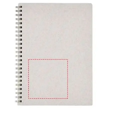Libreta A5 espiral papel reciclado 80 g/m²