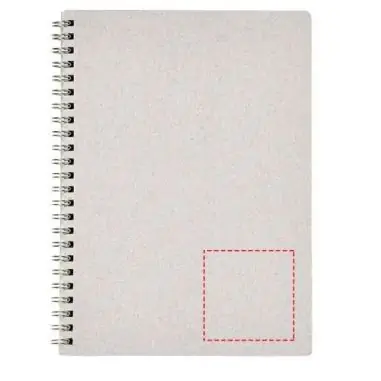 Libreta A5 espiral papel reciclado 80 g/m²