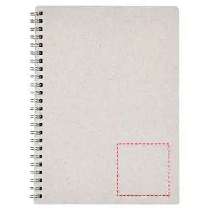 Libreta A5 espiral papel reciclado 80 g/m²