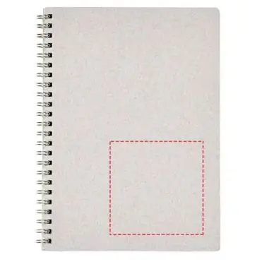 Libreta A5 espiral papel reciclado 80 g/m²