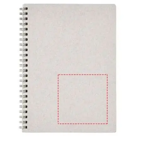 Libreta A5 espiral papel reciclado 80 g/m²
