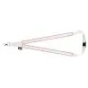Lanyard PET reciclado GRS cierre 2 x 45 cm - Imagen 5