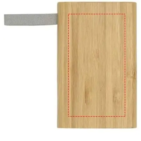 Batería externa de bambú 5000 mAh