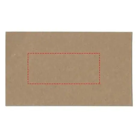 Llavero rectangular madera haya 5 x 3 cm