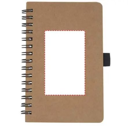 Libreta A6 espiral cartón reciclado papel piedra