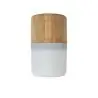 Altavoz bambú Bluetooth 350 mAh con luz - Imagen 7