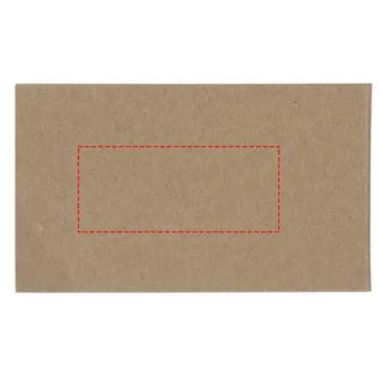 Llavero cuadrado madera haya 4 x 4 cm