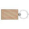 Llavero rectangular de madera de haya - Imagen 8