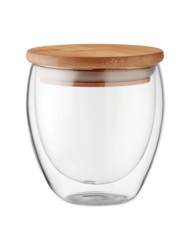 Vaso cristal doble capa 250 ml jitul