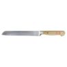 Tabla de pan de bambú con cuchillo y bandeja - Imagen 7