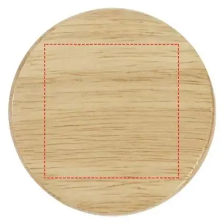 Posavasos madera abrebotellas acero inox FSC LFGB