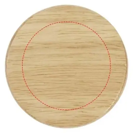 Posavasos madera abrebotellas acero inox FSC LFGB
