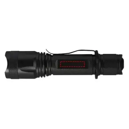 Linterna táctica aluminio 5W 300 lúmenes 2000 mAh IPX4