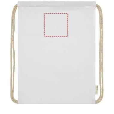 Mochila cuerdas algodón orgánico 140 g/m² 5 L
