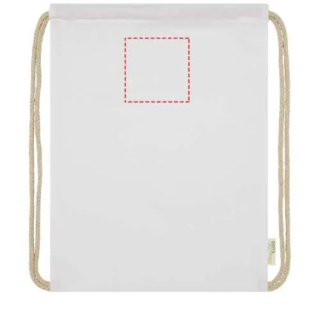 Mochila cuerdas algodón orgánico 140 g/m² 5 L