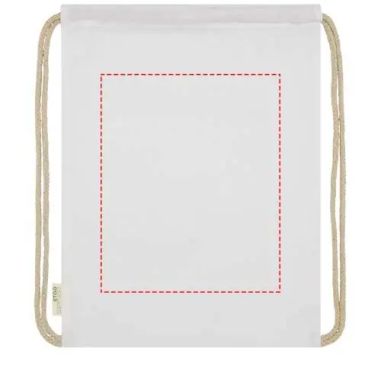 Mochila cuerdas algodón orgánico 140 g/m² 5 L