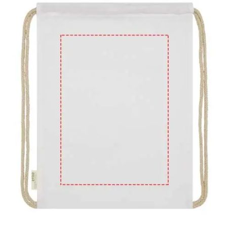 Mochila cuerdas algodón orgánico 140 g/m² 5 L