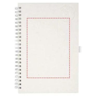 Libreta A5 espiral cartón de leche reciclado