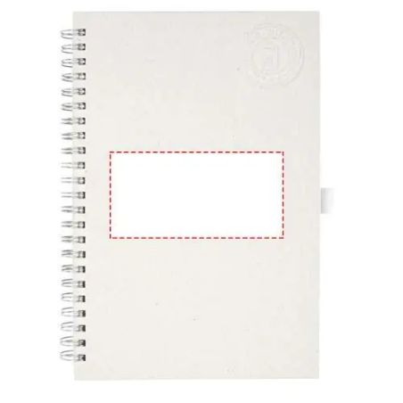 Libreta A5 espiral cartón de leche reciclado