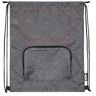 Mochila cuerdas plegable reciclada 7 L