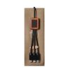 Cable cargador 5 en 1 40W RPET estuche bambú - Imagen 5