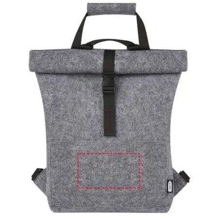 Bolsa bicicleta fieltro reciclado GRS 13 L