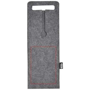 Bolsa vino fieltro reciclado GRS 75 cl