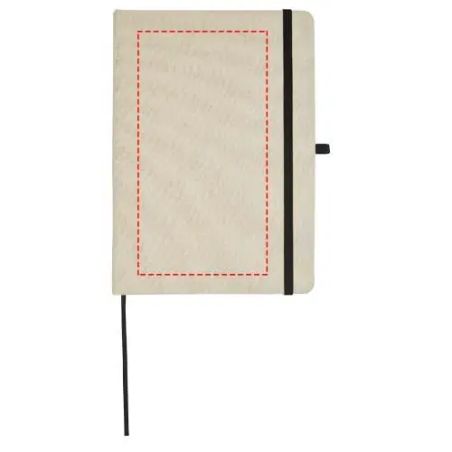 Libreta tapa dura algodón orgánico 120 páginas rayadas