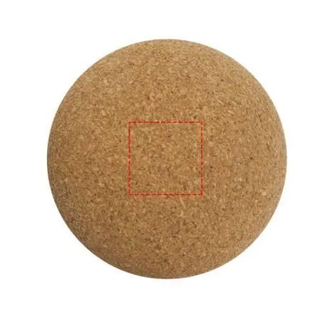 Set 2 pelotas yoga corcho 6,5 cm
