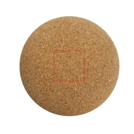 Set 2 pelotas yoga corcho 6,5 cm