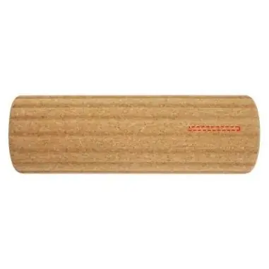 Rodillo yoga corcho 29.5x9.5 cm antideslizante FSC kraft